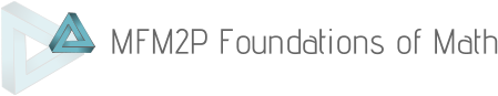 MFM2P Foundations of Math